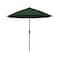 California Umbrella 9' Bronze Aluminum Market Patio Umbrella, Sunbrella Forest Green 194061337141 - alternate 1